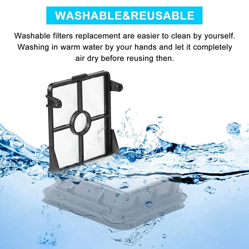 فلتر بديل لتنظيف المكنسة الكهربائية لمكنسة Crosswave 1866 1785 2554A 2306 2306A 2554 1785A استبدال فلتر 1608684