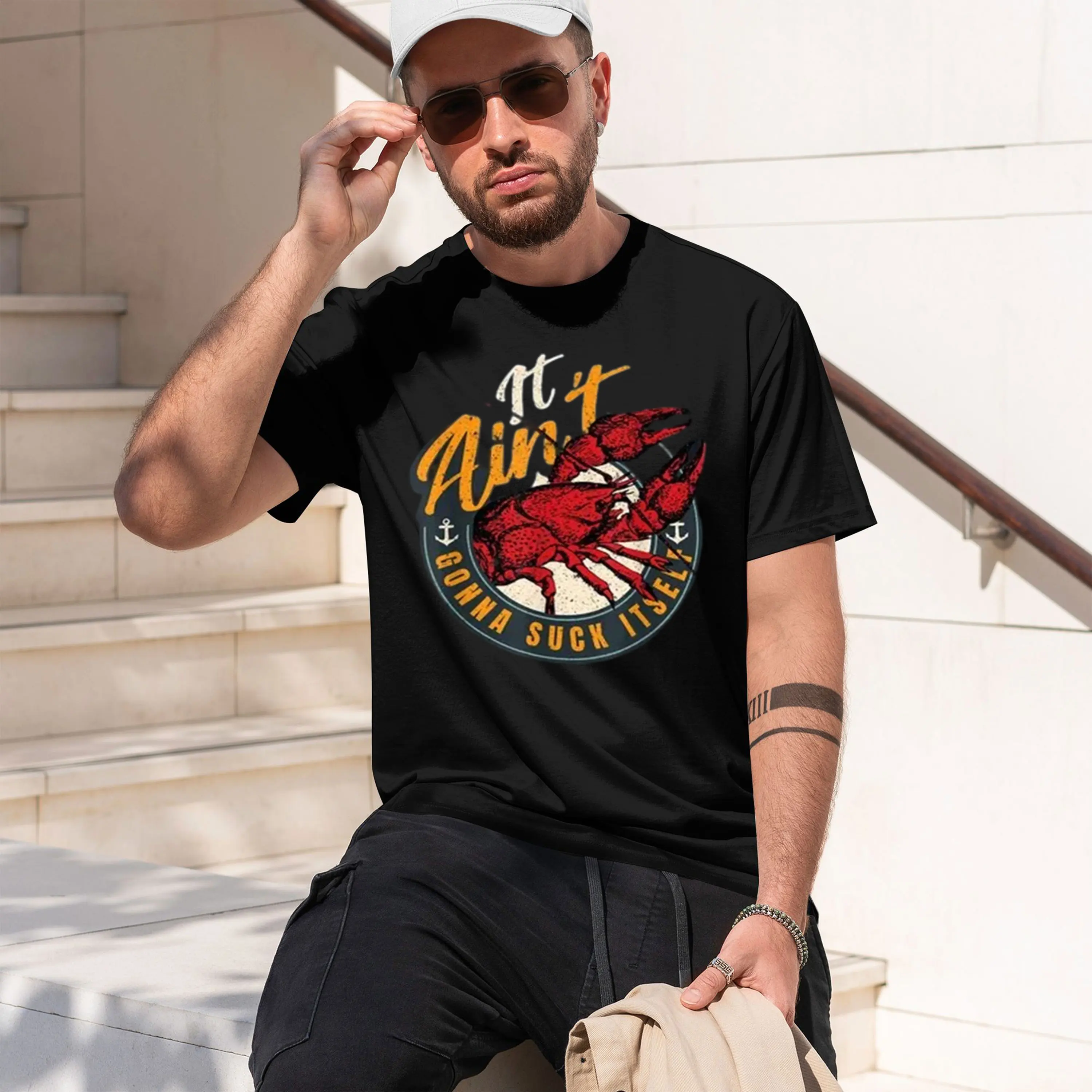 NEW Crawfish Boil Funny Su Itself Ba Cajun Seafood Festival T-Shirt 2026 New Model Short-sleeve crewneck T-Shirt Classic Casual