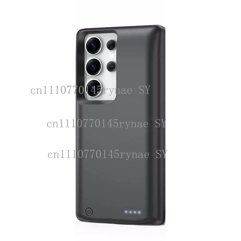 10000mAh/20000mAh Battery Charger Case For Samsung Galaxy S24Ultra Slim Shockproof Silicone Power Bank Cover