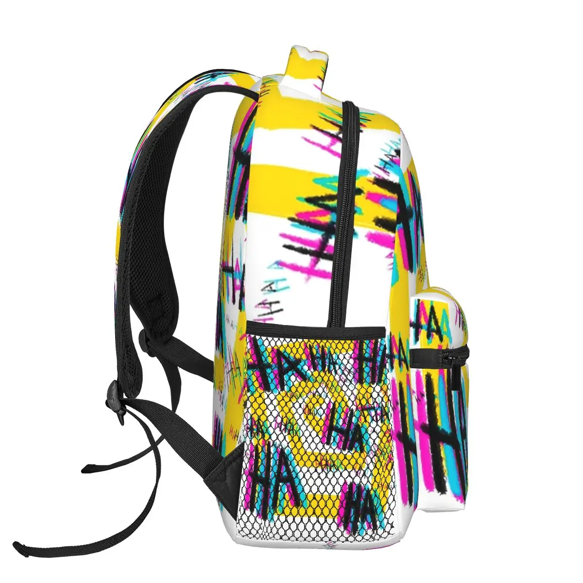 Michael's Laugh The Magnus Archives Backpacks Boys Girls Bookbag Students School Bags Kids Rucksack Shoulder Bag Large Capacity