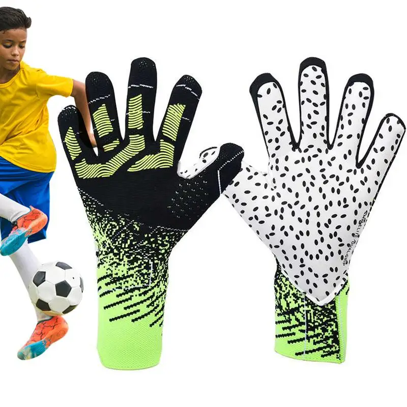 

Soccer Gloves Professional Gloves Goalkeeper Soccer Gloves With Latex Palm Grips For Amateur Soccer Goalies Or Professional