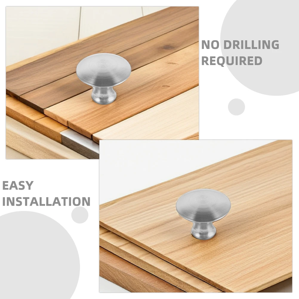 2 قطعة مقابض خزانة لاصقة: مقابض أدراج ذاتية اللصق للأبواب الزجاجية، مقابض مقبض كأس الشفط الصديقة للإيجار