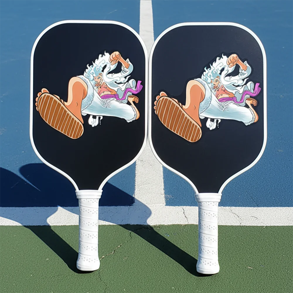 

Аниме Фигурка Стиль Oen Piece Углеродное волокно Стекловолокно Pickleball Paddle Уникальное Луффи - Профессиональное/среднее/стартерное