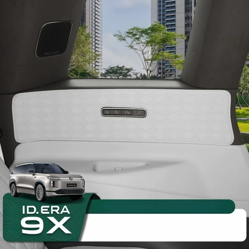 

For Volkswagen ID.ERA 9x Three row protective pad C-pillar side border kick protection leather pad interior decoration