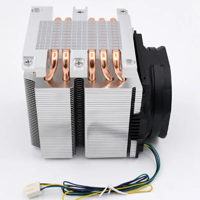 Tube radiator five heat pipes