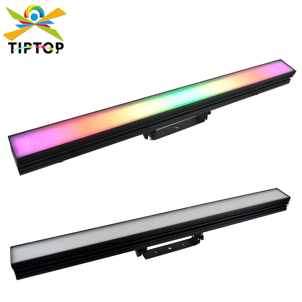 TIPTOP 896 x 0.3W RGBW 4IN1 5050 SMD Led Indoor Pixel Rainbow Chase Effect Wall Washer Light 100cm Long DMX512 Control Strobe