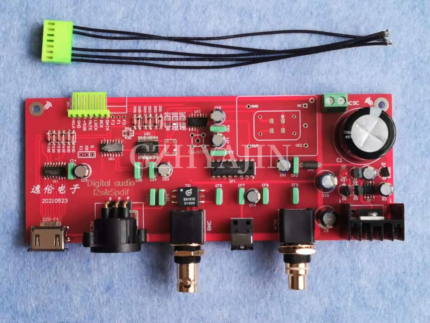 

New CD machine is changed to turntable CD coaxial output I2S to SPDIF I2S to AES coaxial RCA fiber.