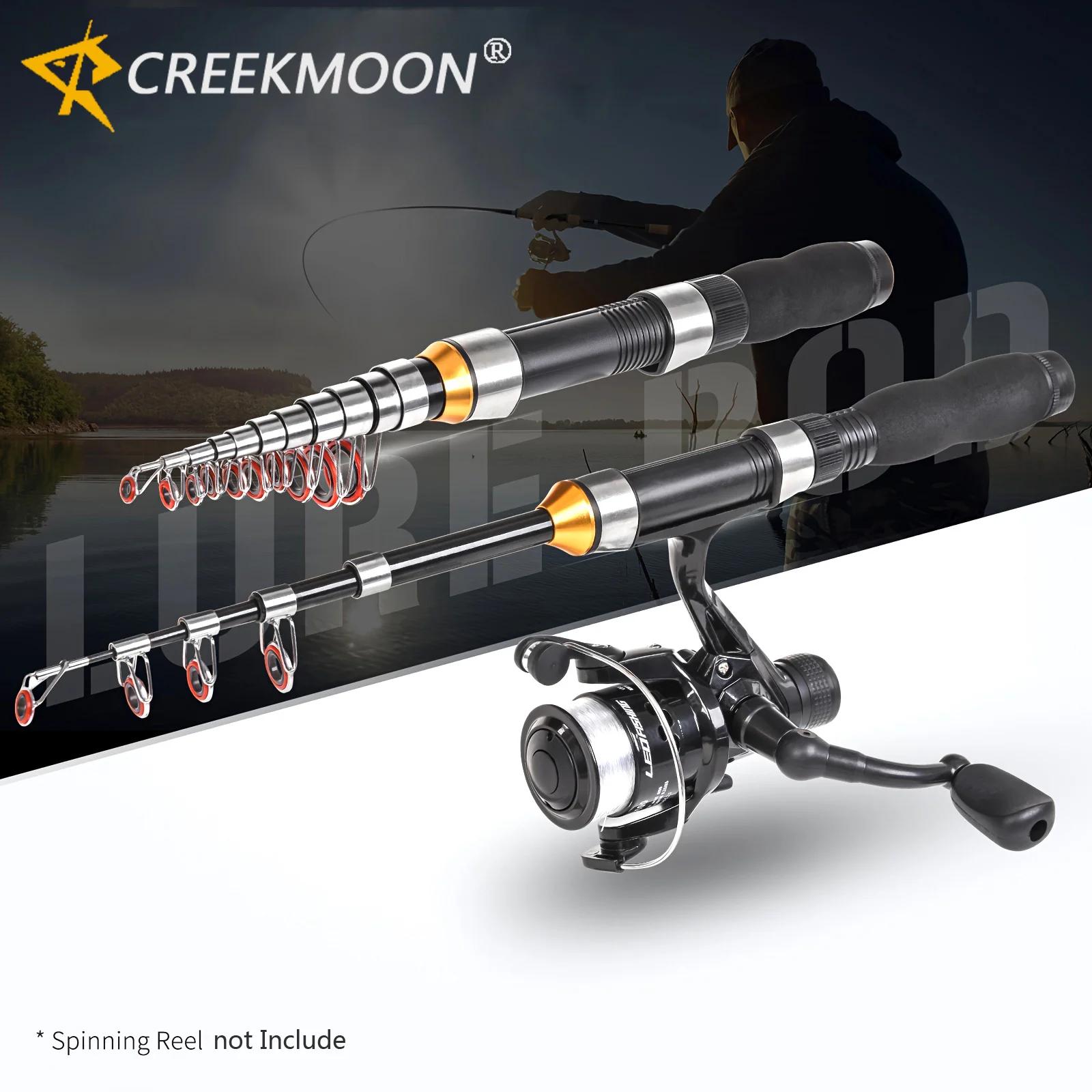 Ultra Short Mini Ice Fishing Rod Telescopic 1M-2.3M Telescopic Pocket Travel Pole for Lure Fish in Saltwater Freshwater Winter