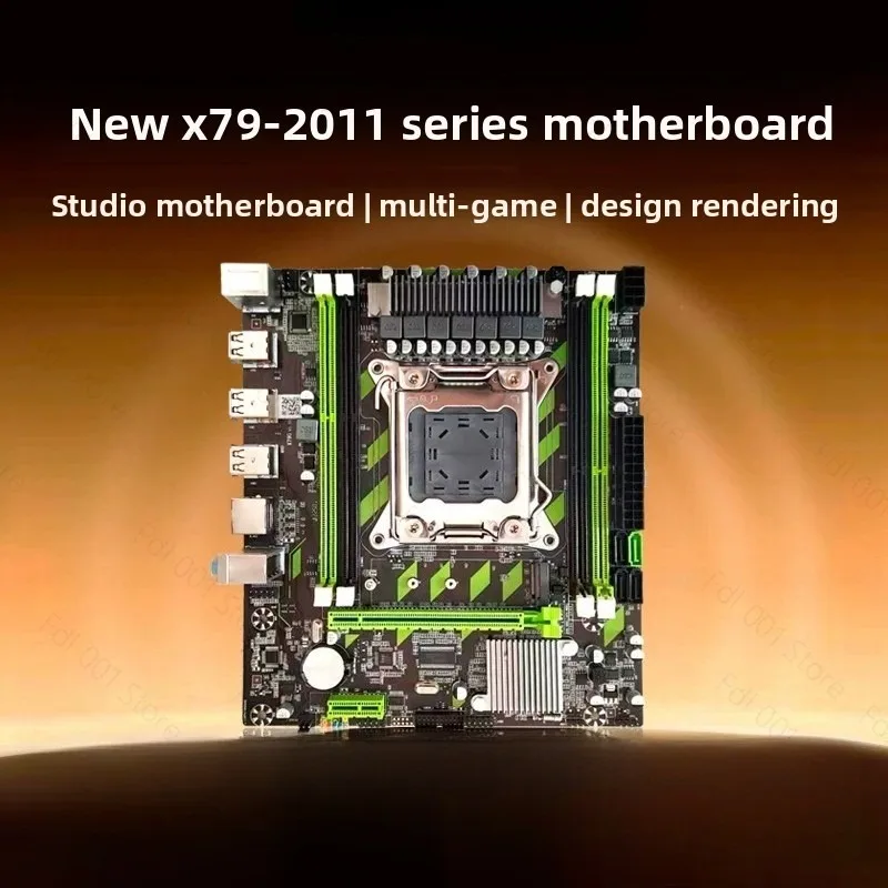 LGA2011 X79 X58 Motherboard für Intel Xeon E5 2680 2689 CPU Server