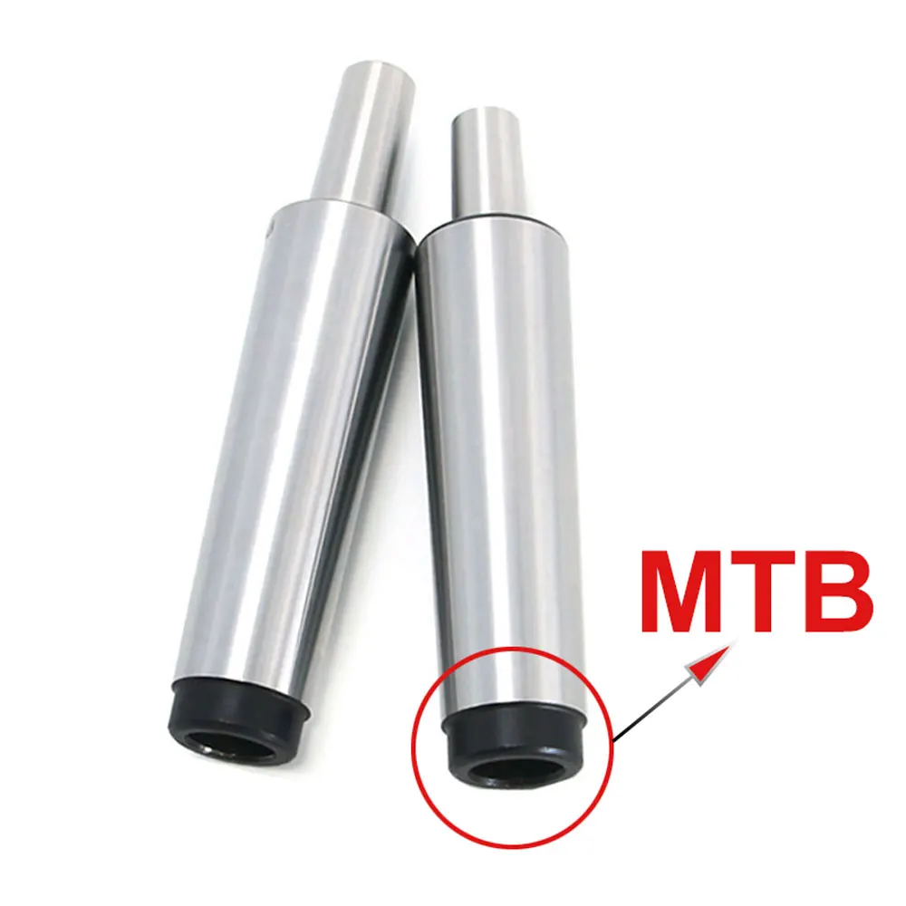 TULX 1pc MT1 MT2 MT3 MT4 MT5 Morse Taper Shank Drill Chuck Connecting Rod B10 B12 B16 B18 B22 Lathe CNC  Milling Machine MTA MTB