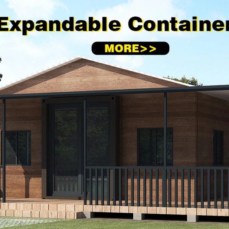 Hot Sale Container House Prefab Villa Fold Up Tiny Home Container 20ft Foldable Portable Expandable Container House for Ireand
