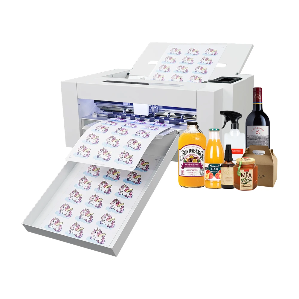 

Automatic A3 Contour Cutting Label Kiss Cutting Machine Die Cut Sticker Cutter For Sticker Tags Cardboard