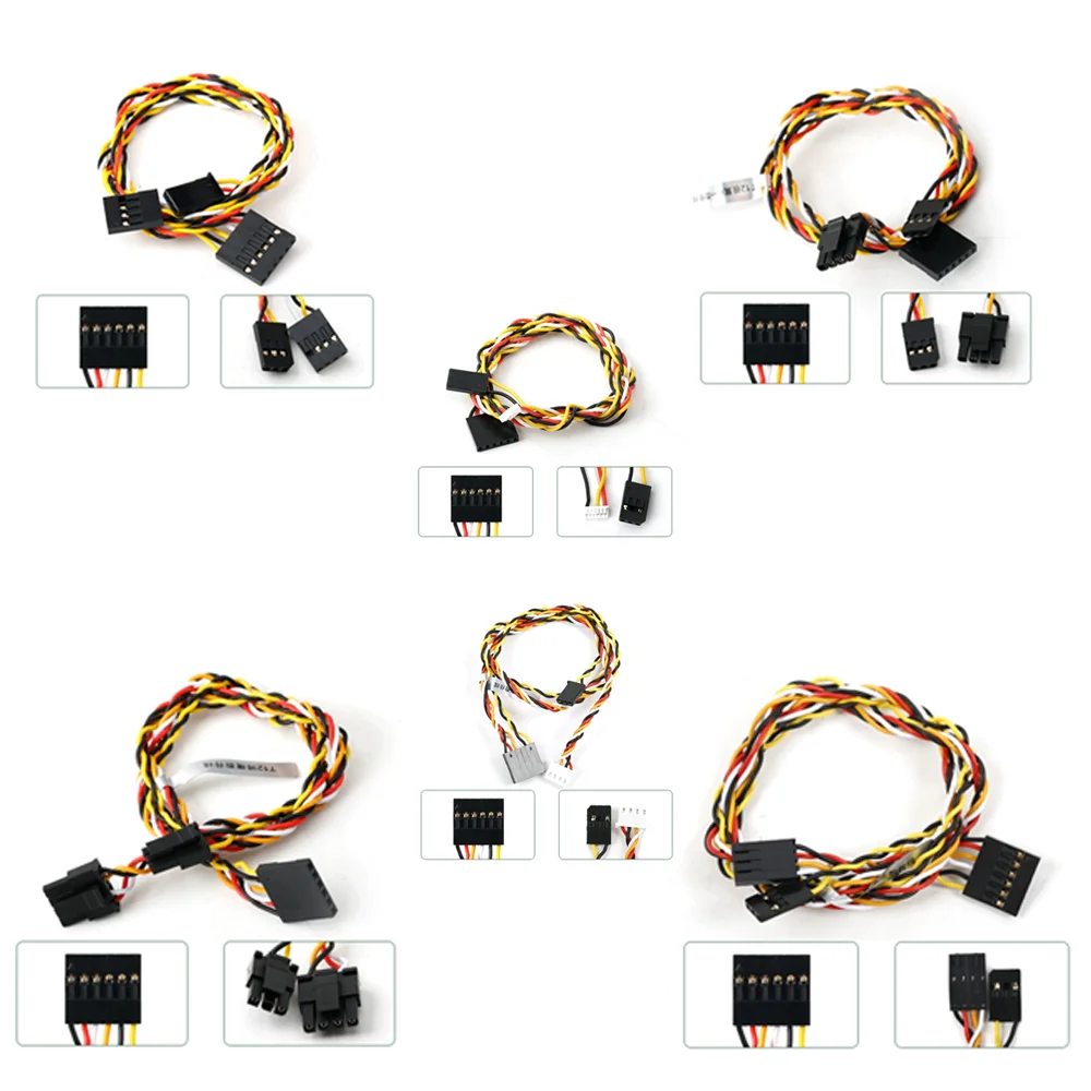Skydroid remote control receiver is connected to the flight control data transmission line pole wing K++ K3A BY PIX flight contr