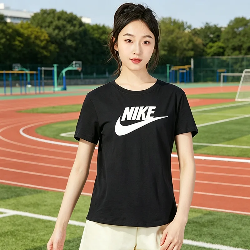 nike-dx7907-010-women's-black-short-sleeve-t-shirt-with-white-logo-print