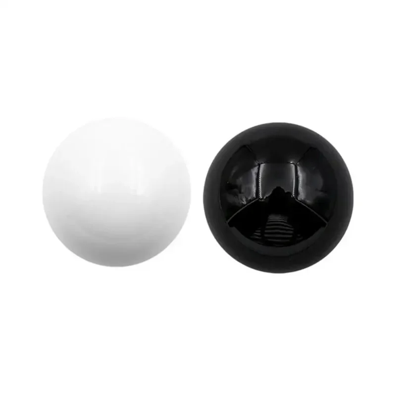 JDM Black/White Round Ball Shift Knob for TOYOTA SCION WRX SUBARU M12X1.25&MT Cars Modification Car Accessories Car Tools