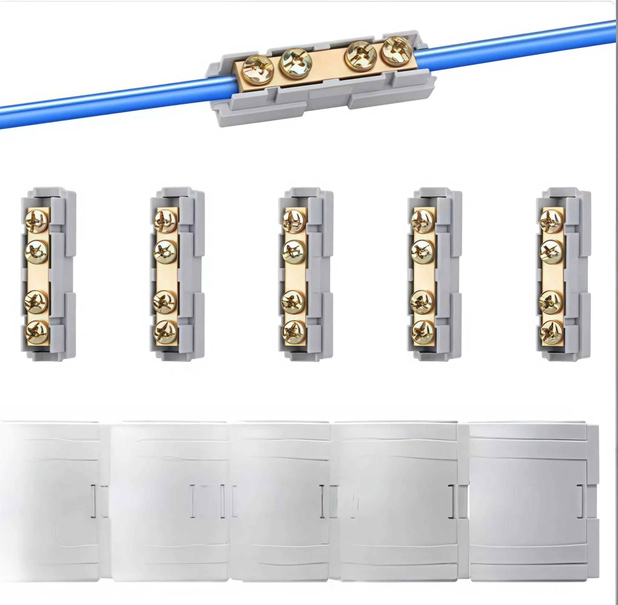 10/50PCS Wire Connector Nut Kit, Quick Wiring Connection Terminal, Splicing Quick Wiring Connection Terminal