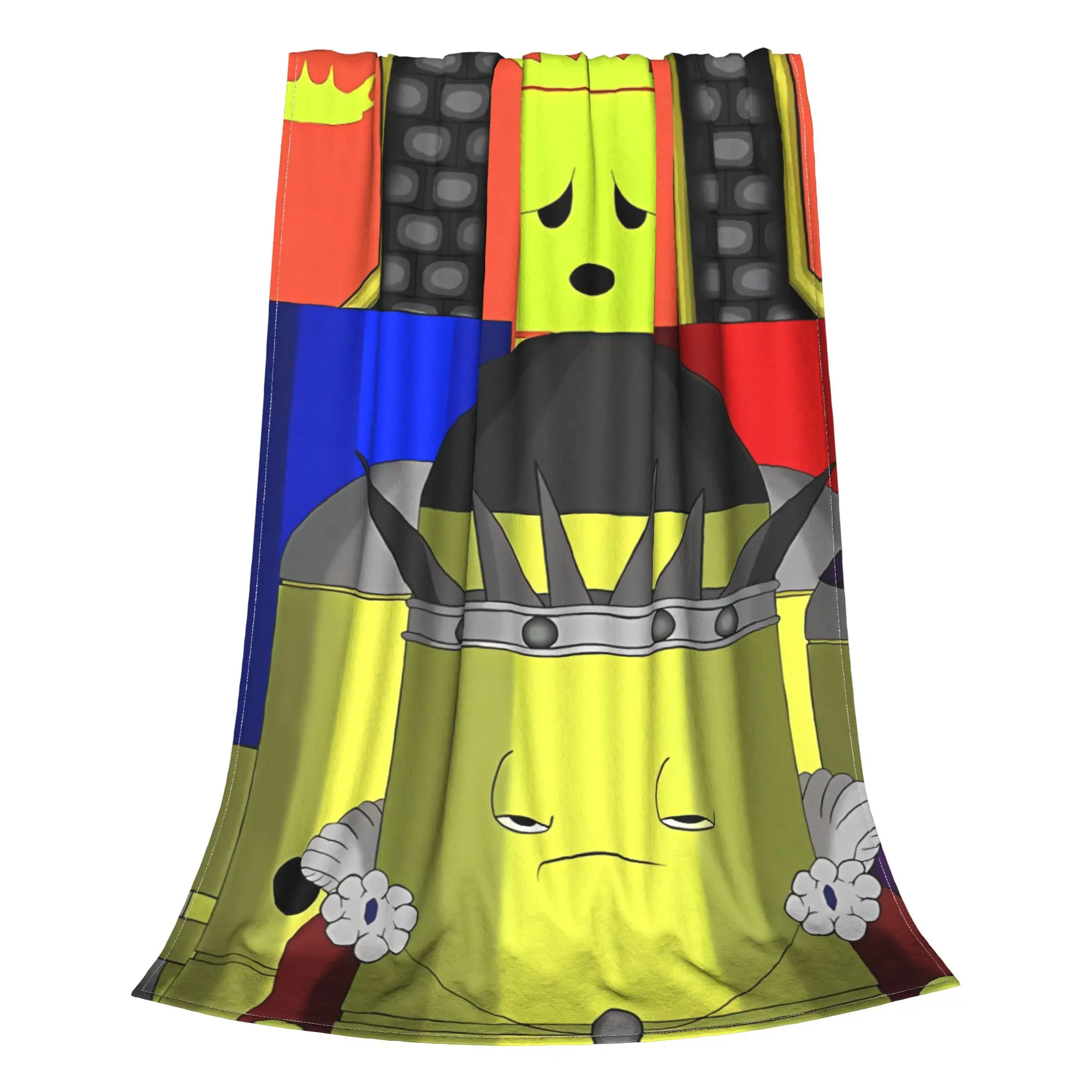 1PC Cartoon Bullet Hero Enter the Gungeon Home Room Decorations Winter Blankets For Adults Bedding Home Interior Sofa Knee