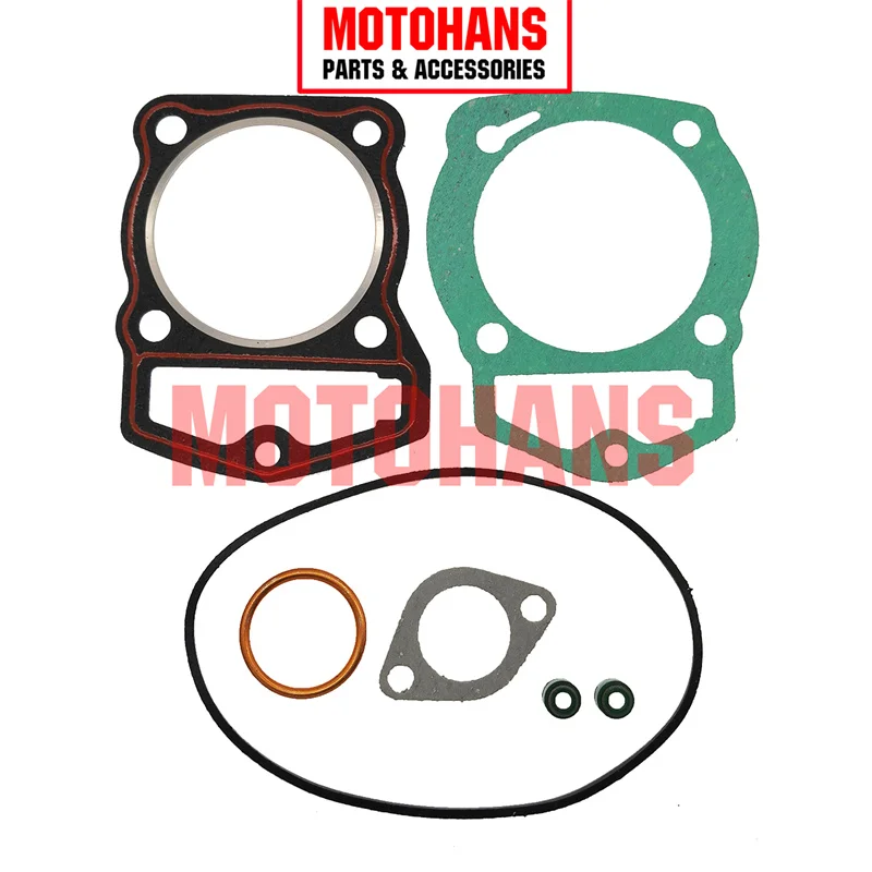 

MID SET OF GASKET 69MM BORE FOR CB250 169FMM CERRO COLT200 250 GUERRERO TUNDRA200 CADENERO DAKAR200 ZTT250ZR