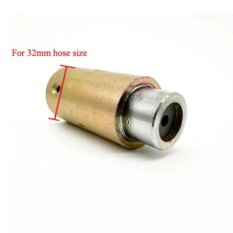 Iron Sand Blast Gun with Length 35/60/80mm Boron Carbide Blaster Nozzle for 32mm Pipe Hose Pressure Sandblasting Machine
