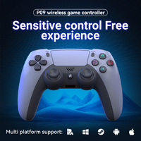 Game Controller for PS4 Bluetooth-Compatible Wireless Controller Gamepad for PC/Steam/IOS/Android Dual Vibration Joystick 6-axis