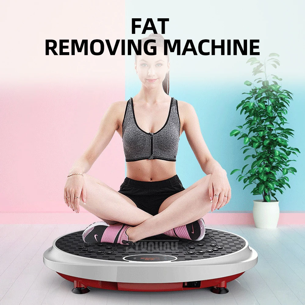 Fat thinning machine standing vertical lazy shaking machine shaking belt wireless remote control lazy muscle vibration