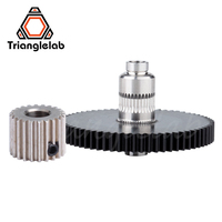 Trianglelab Stainless steel Precision-milled hobb Tatan Gear& motor gear 1SET GEAR KIT for 3d printer reprap Tatan Extruder