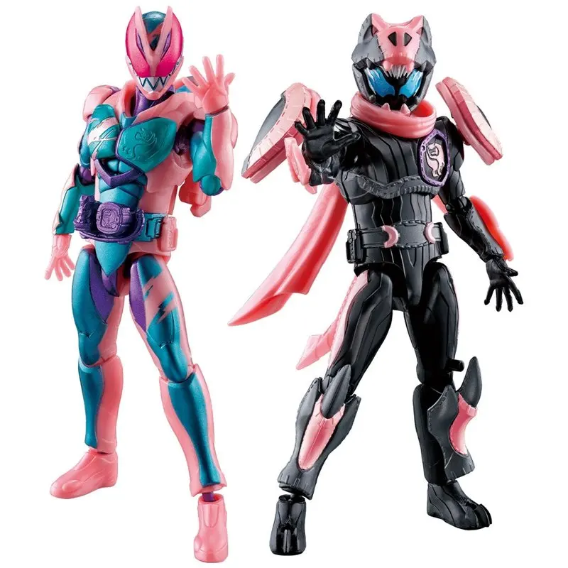 HHL genuíno EM ESTOQUE Bandai Kamen Rider Revice RKF |   Conjunto de figuras articuladas genônicas T-Rex, presente de brinquedo