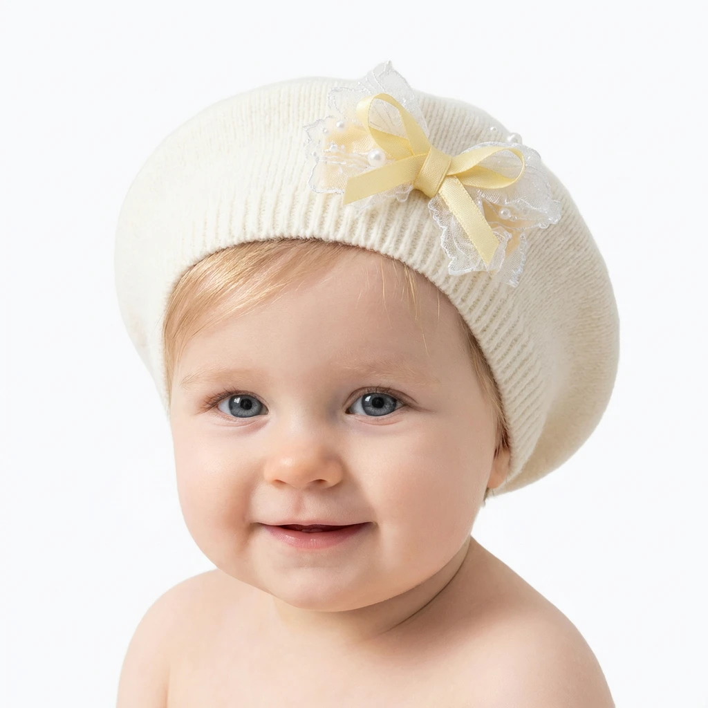 

Вязаная шапка-берет для девочек, милая, с клубничным узором, модная, теплая, мягкая, для улицы, детская, головной убор, новинка 2026 года, весенняя, красная, вязаная шапка для малышей