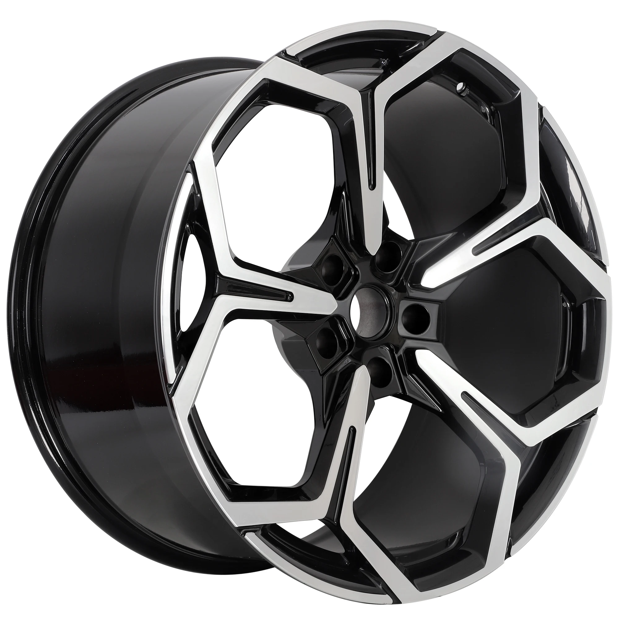 High performance concave forged alloy wheels 19 20 21 22 inch with 5 holes suitable for Lamborghini