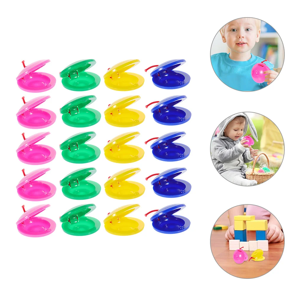 

Percussion Soundboard Castanets Instrument for Kids Small Musical Instruments Rhythm Bulk Handheld Toys