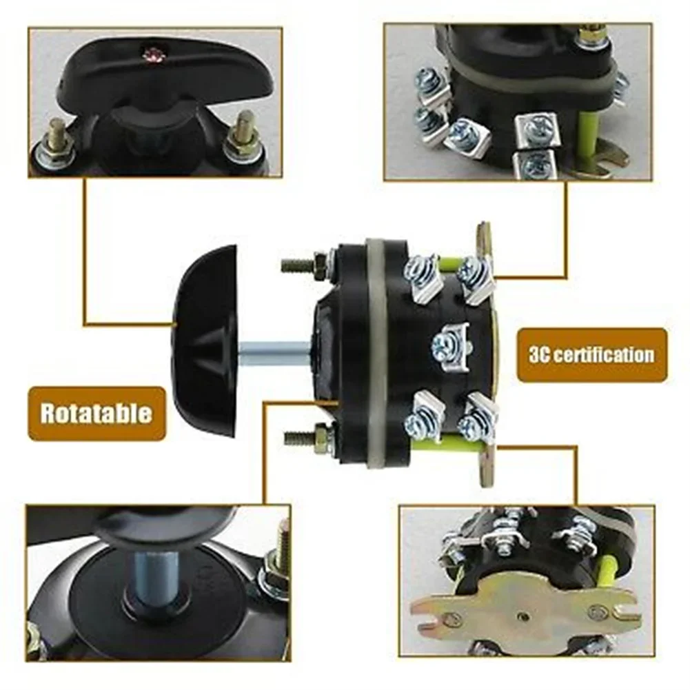 ATVs Pedicab Control Part Forward Reverse Switch Changes The Direction Of The Onboard Electric Motor ABS Metal