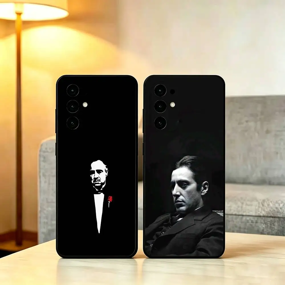 Movie The Godfather Phone Case For Samsung S25,S24,S21,S22,S23,S30,Ultra,S20,Plus,Fe,Lite,Note,10,Soft Black Cover