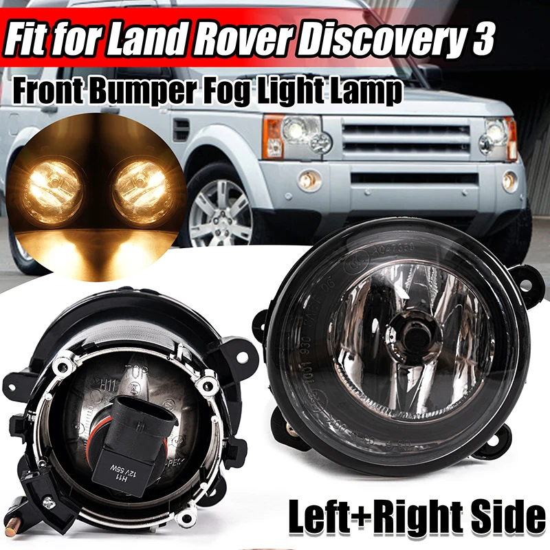 

Car Front Fog Light Lamps Fit For Land Rover Discovery LR3 Range Rover Sport Left & Right XBJ000080 XBJ000090