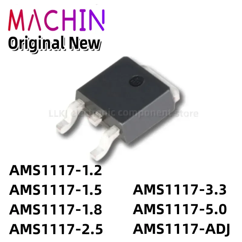 1pcs AMS1117 AMS1117CD-3.3V/1.2/1.5/1.8/2.5/5.0/ADJ TO252 MOS FET TO-252.