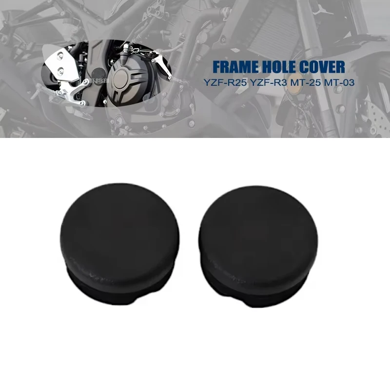 For YAMAHA MT03 MT25 MT-03 MT-25 YZF R25 R3 YZFR25 YZFR3 2014-2023 2022 Frame Hole Cover Caps Plug Decorative Frame Cap Set