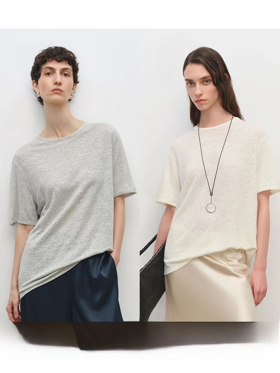 

MSBEAST Легкий вес Cool Feeling Удобный «Cool T» Универсальный базовый круглый Ne ort Sve T irt для женщин