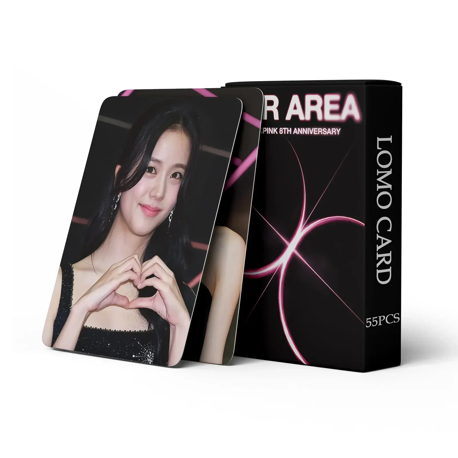 55 Pçs/set Kpop Nascido Rosa JISOO JENNIE LISA ROSE 8o Aniversário Cartão Lomo Cartões Postais Photocard Para Fãs Coleção Presentes