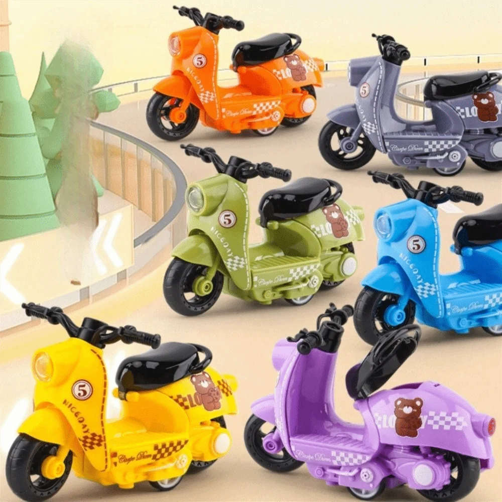 Miniatuur legering motorfiets model gegoten traagheid simulatie motorfiets ambachten legering motorfiets trek kinderen cadeau