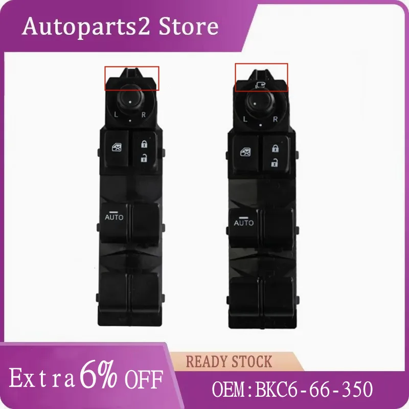 BKC6-66-350 BKC6-66-350A Master Power Window Lifter Switch Mirror Button For 2013 - 2016 Mazda CX-5 3 Axela 2014 2015 2016