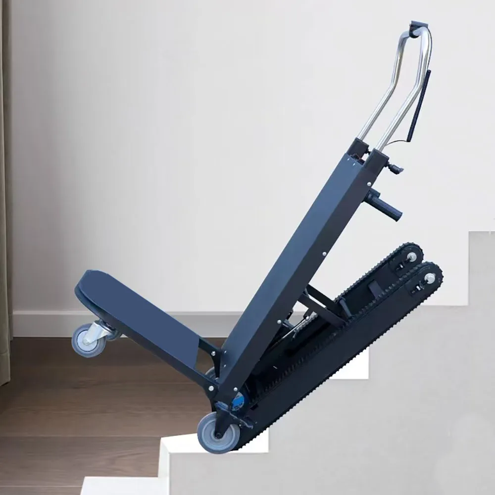 

Electric Power Stair Climber Machine Battery Crawler Transport Cargo Stair Climbing Dolly Cart