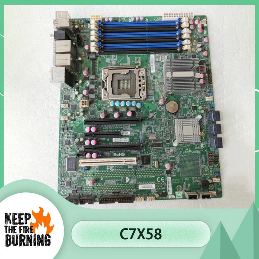 

C7X58 For Supermicro Single Channel Workstation Motherboard