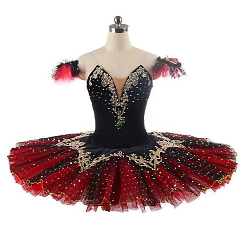 Strój do tańca Letnie sukienki dla dziewczynek Tiulowa spódniczka Sceniczna balerina Ubrania dla dzieci Vestidos Strój księżniczki na przyjęcie Sukienka dla dziewczynki Trykot baletowy