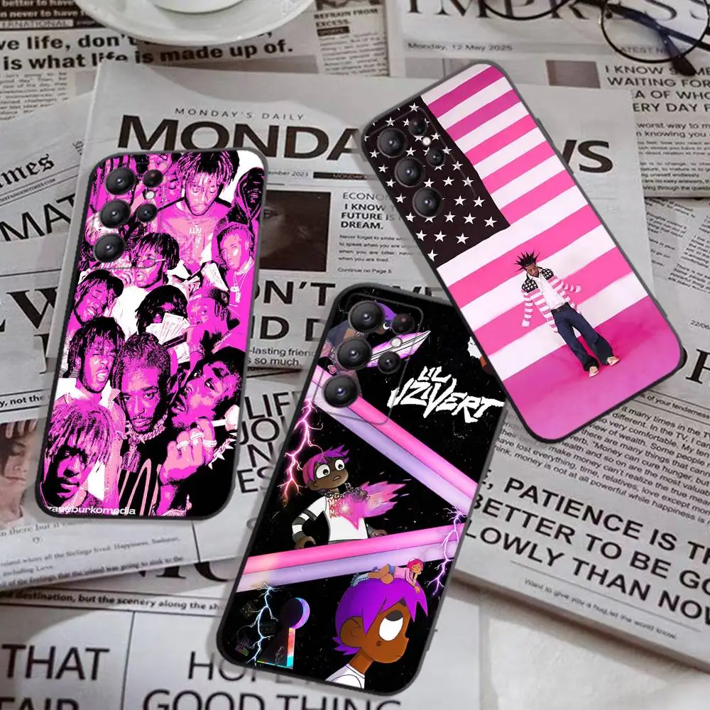 Rapper Lil Uzi Vert Phone Case For Samsung S 24 Fe 25 Ultra Plus 20 Lite 21 30 22 23 24 22 Ultra 5G Fundas