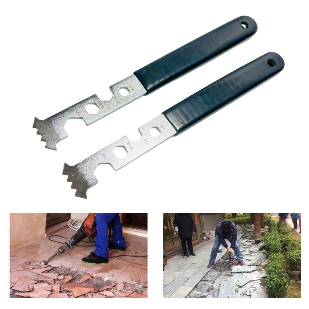 2pcs Paver Extractor Tool 2-in-1 Paver Removal Tool Set Paver Extractor Tool Pulling Tool With Hex Wrench Tool Sets