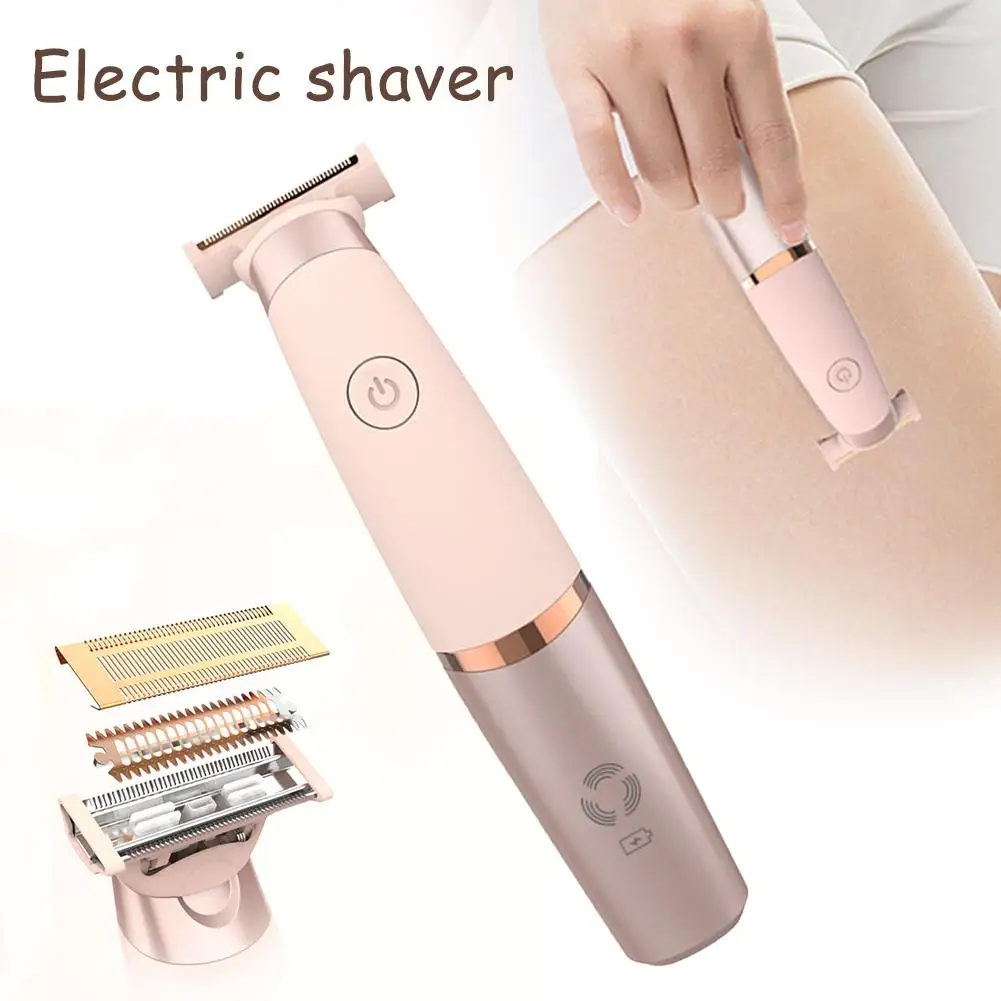 

Women's Electric Shaver Lip and Armpit Hair Scraper Trimmer Charge Hair USB Leg Style Private ﻿ T6N8