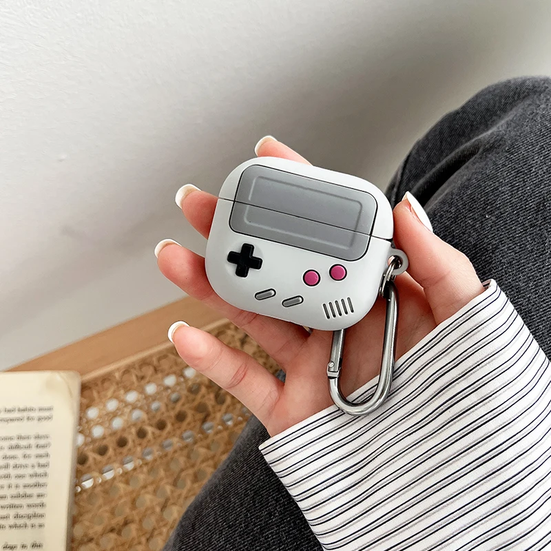 New Case For Airpods Pro 2 3D Gamepad Gameboy Earphone Accessories Soft Protector Case Cover For Airpods 1/2/3 image 4