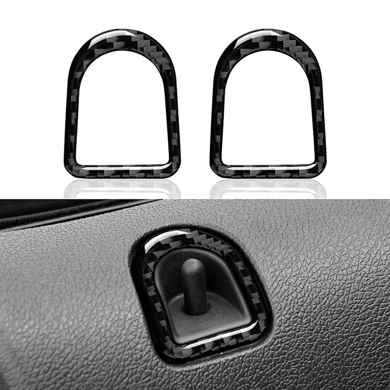 Automotive Interior Accessories Door Lock Decorative Sticker For 2005 2006 2007 2008 2009