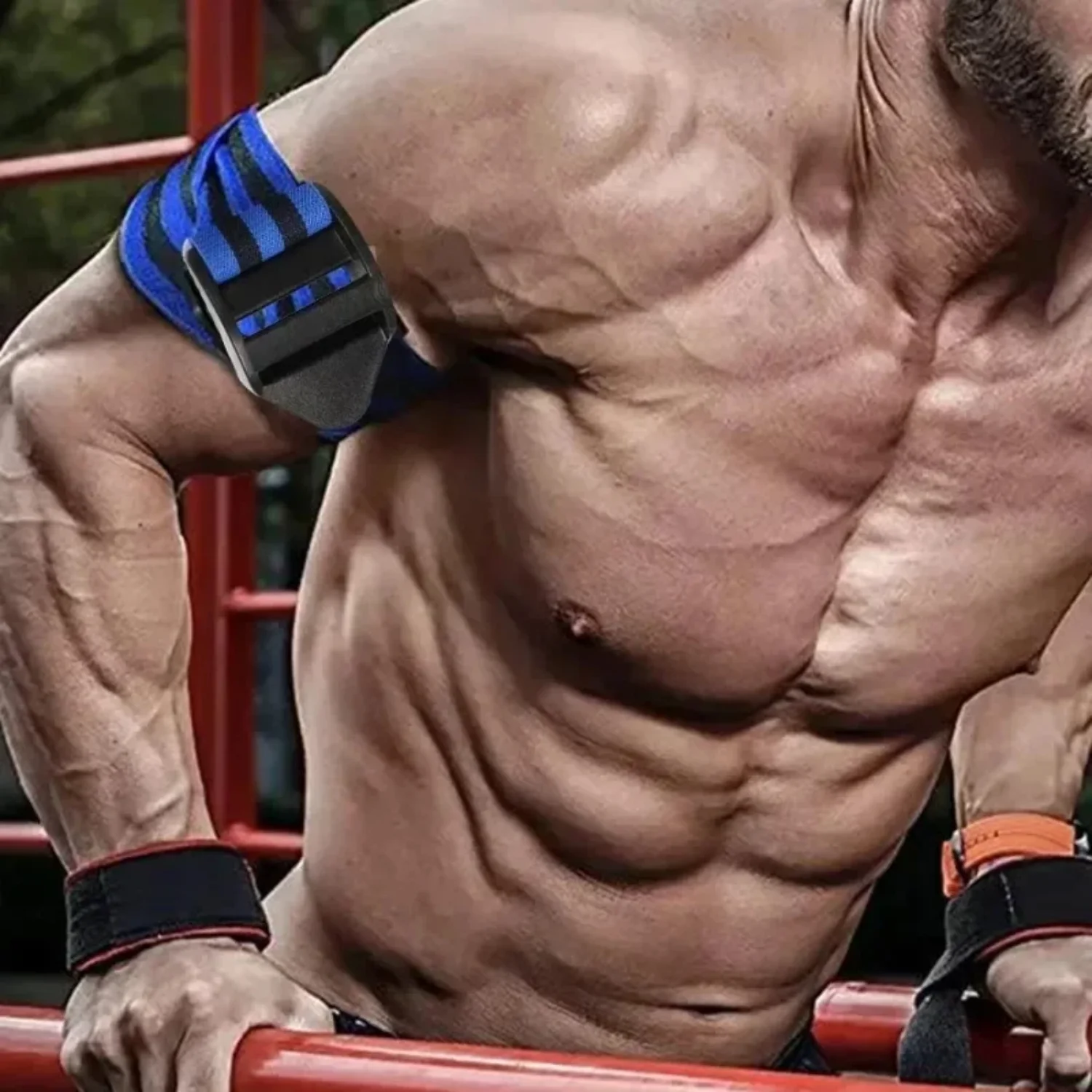 BFR الغنيمة العصابات الرجال النساء الذراع الغلوتس انسداد التدريب المقاومة الفرقة تدفق الدم تقييد العصابات التدريبات اللياقة البدنية #2