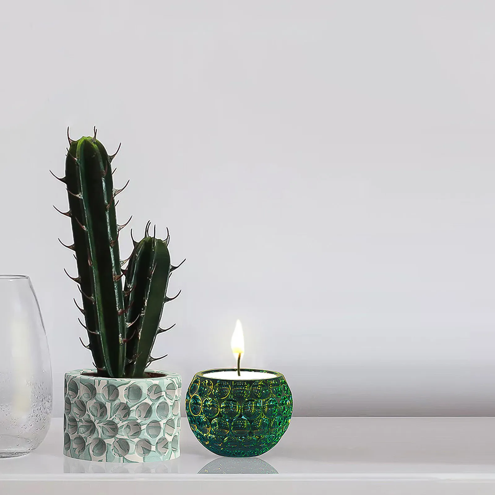 

1 шт. Прозрачная силиконовая форма для легкой очистки, для самостоятельного изготовления шкатулок для украшений из эпоксидной смолы, контейнеров для хранения, с волнообразным дизайном, для настольных украшений, форма для рукоделия