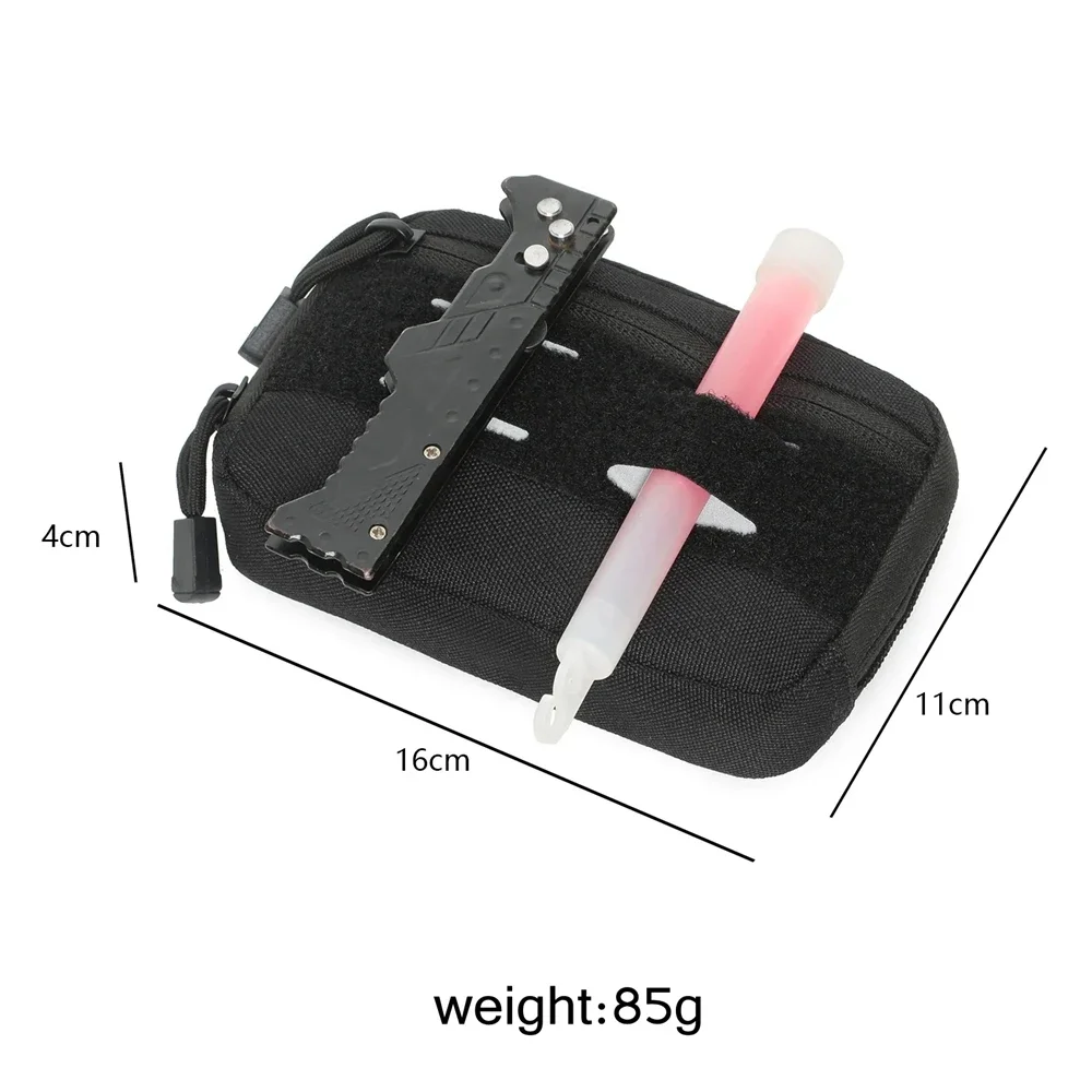 Outdoor Belt Waist Hunting Accessories Pack Emergency Carrying Kit Molle Camo Tactical Fanny Pack, Coins, Mobile Commuter Bag view 6